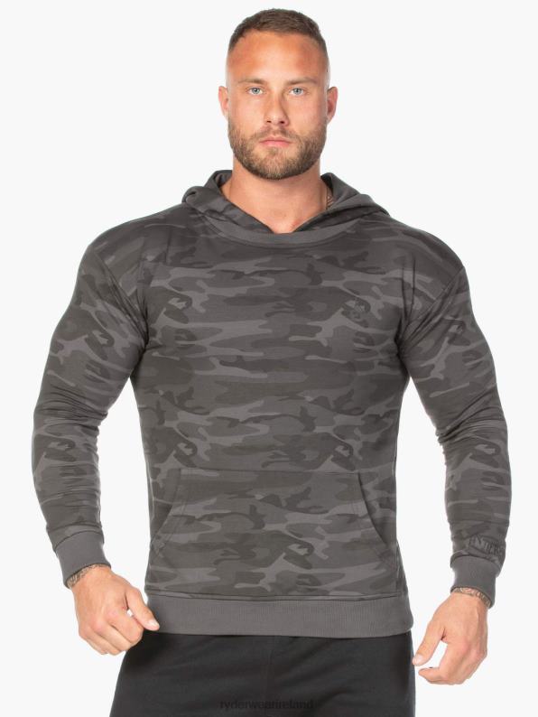 Ryderwear Camo Pullover Hoodie Black Camo Men Clothing 4Z2T1414