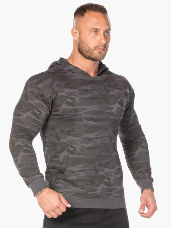 Ryderwear Camo Pullover Hoodie Black Camo Men Clothing 4Z2T1414