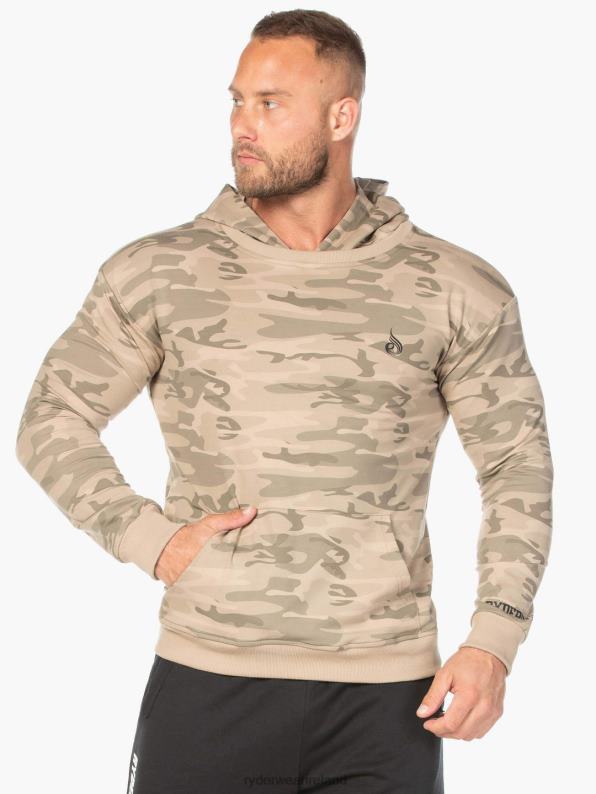 Ryderwear Camo Pullover Hoodie Tan Camo Men Clothing 4Z2T1415