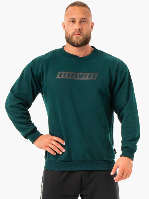 Ryderwear Force Pullover Forest Green Men Clothing 4Z2T1407