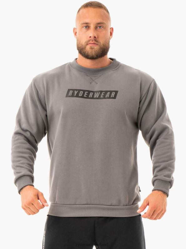 Ryderwear Force Pullover Graphite Men Clothing 4Z2T1410