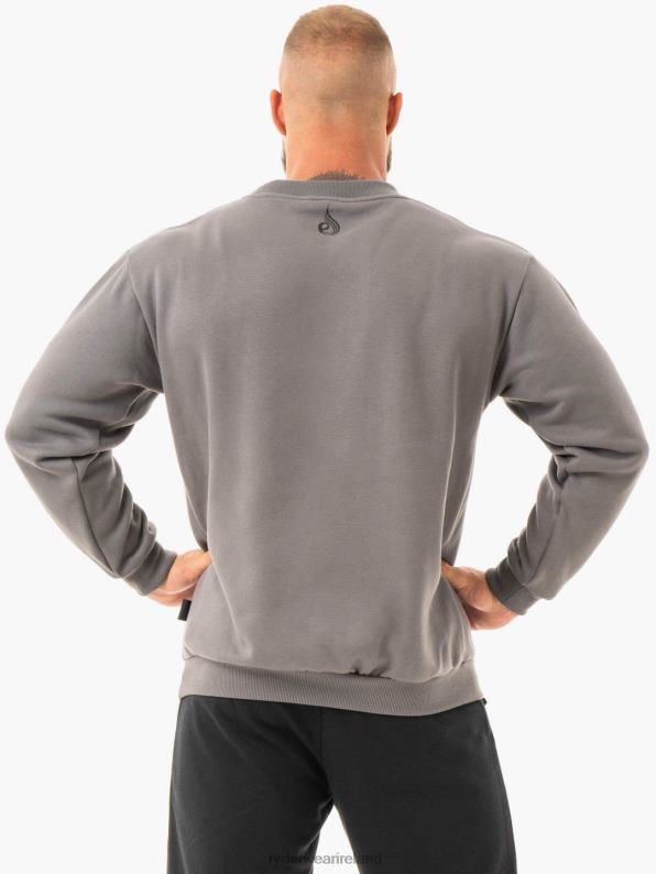 Ryderwear Force Pullover Graphite Men Clothing 4Z2T1410