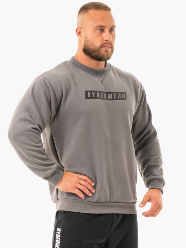 Ryderwear Force Pullover Graphite Men Clothing 4Z2T1410