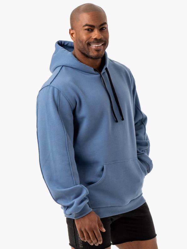 Ryderwear Force Pullover Hoodie Blue Men Clothing 4Z2T1391