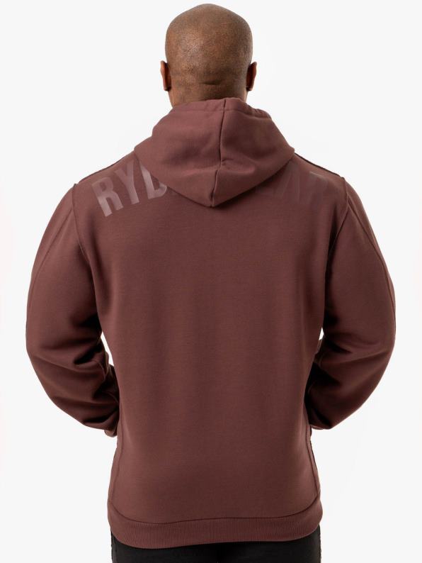 Ryderwear Force Pullover Hoodie Brick Men Clothing 4Z2T1393