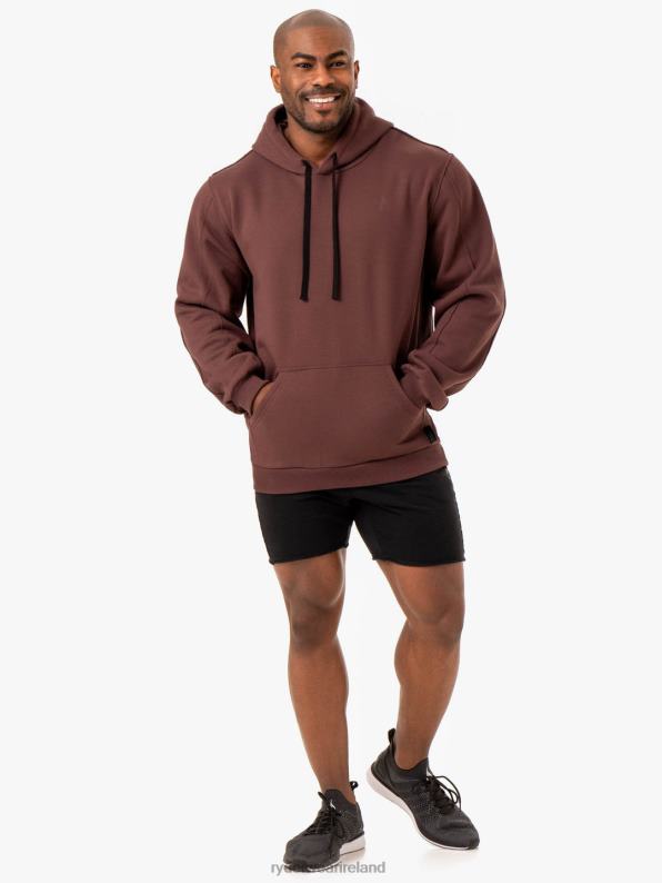 Ryderwear Force Pullover Hoodie Brick Men Clothing 4Z2T1393