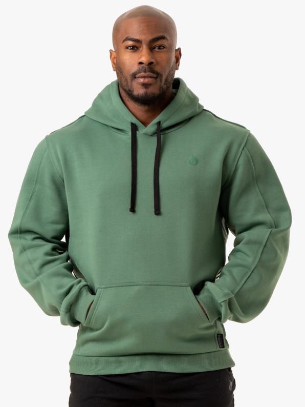 Ryderwear Force Pullover Hoodie Green Men Clothing 4Z2T1392