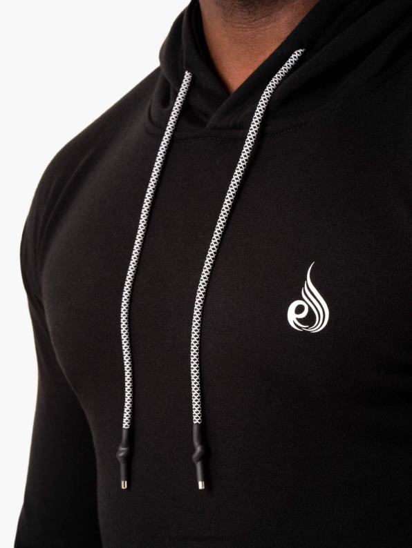 Ryderwear Impact Pullover Hoodie Black Men Clothing 4Z2T1404