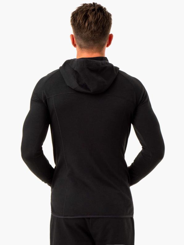 Ryderwear Optimal Pullover Hoodie Black Men Clothing 4Z2T1383