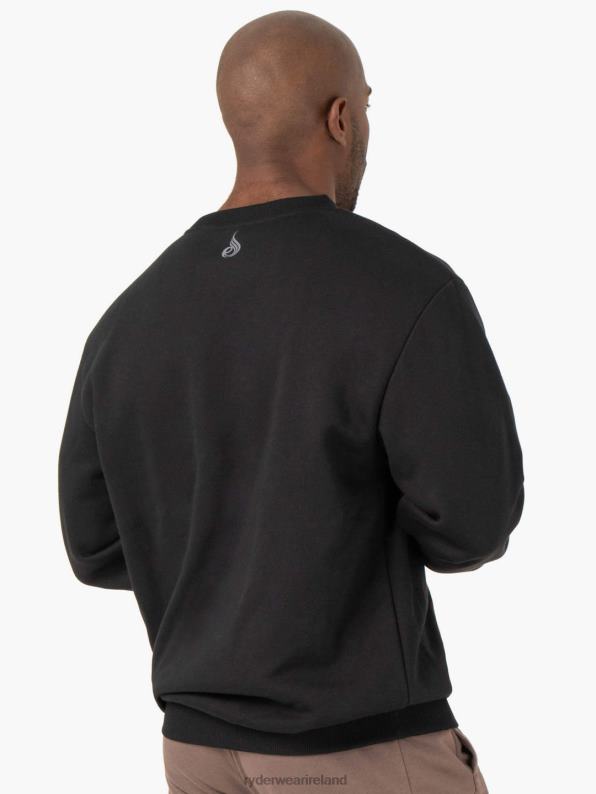 Ryderwear Pursuit Pullover Black Men Clothing 4Z2T1377
