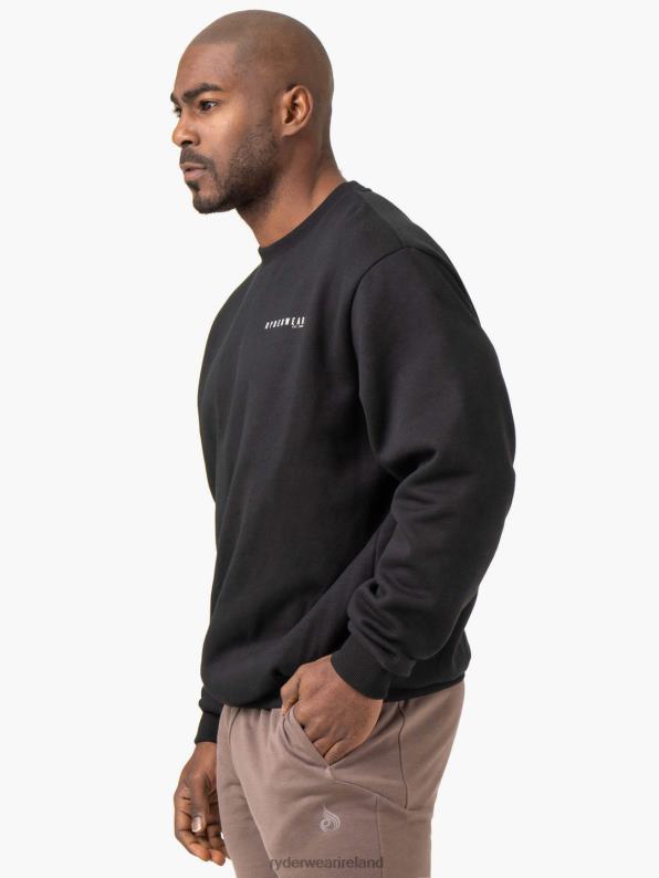 Ryderwear Pursuit Pullover Black Men Clothing 4Z2T1377