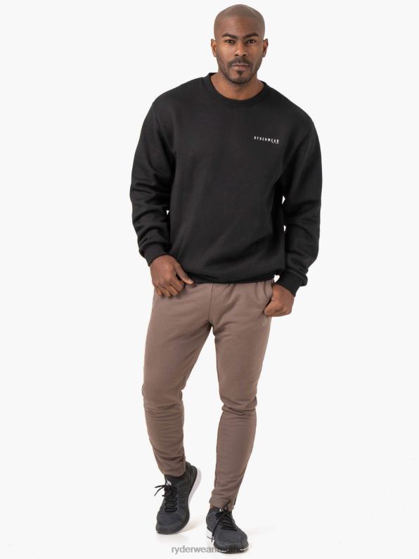 Ryderwear Pursuit Pullover Black Men Clothing 4Z2T1377