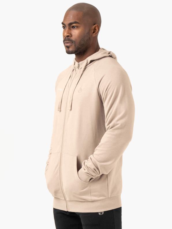 Ryderwear Pursuit Zip Up Hoodie Sand Men Clothing 4Z2T1373