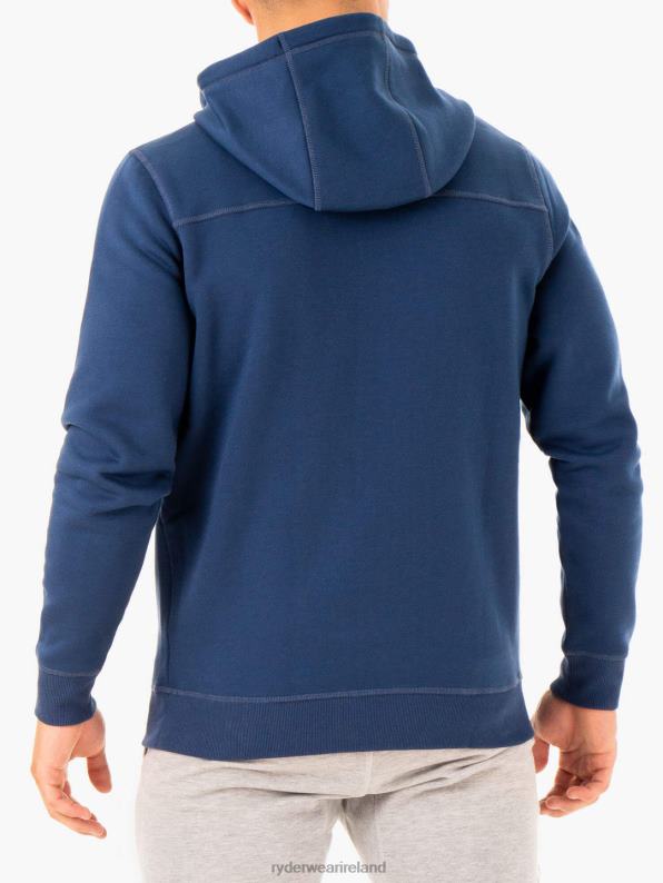 Ryderwear Recharge Zip Up Hoodie Blue Men Clothing 4Z2T1379