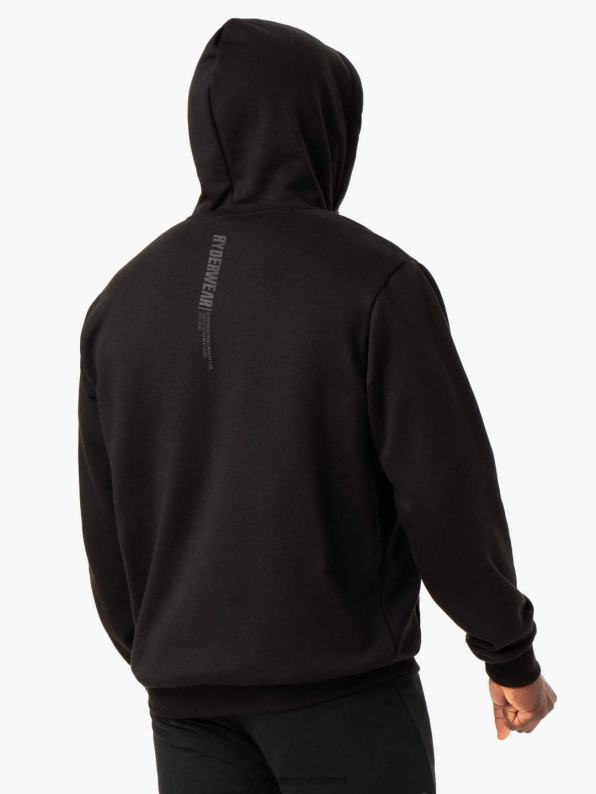 Ryderwear Reset Pullover Hoodie Black Men Clothing 4Z2T1399