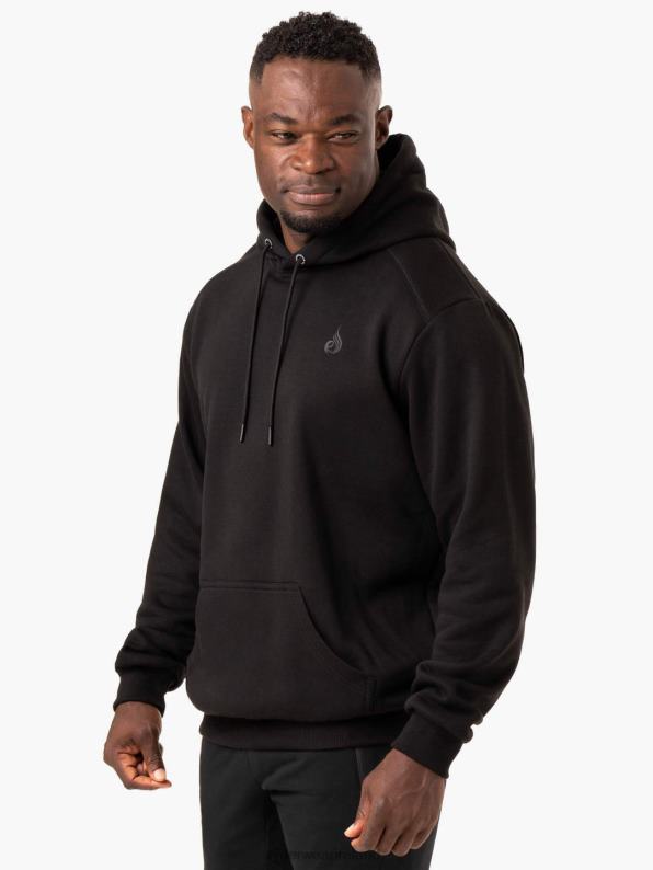 Ryderwear Reset Pullover Hoodie Black Men Clothing 4Z2T1399