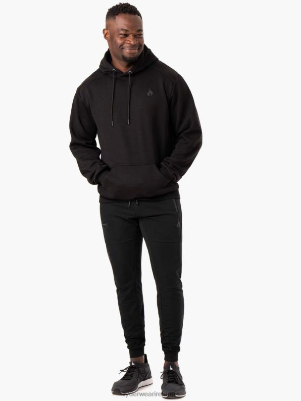 Ryderwear Reset Pullover Hoodie Black Men Clothing 4Z2T1399