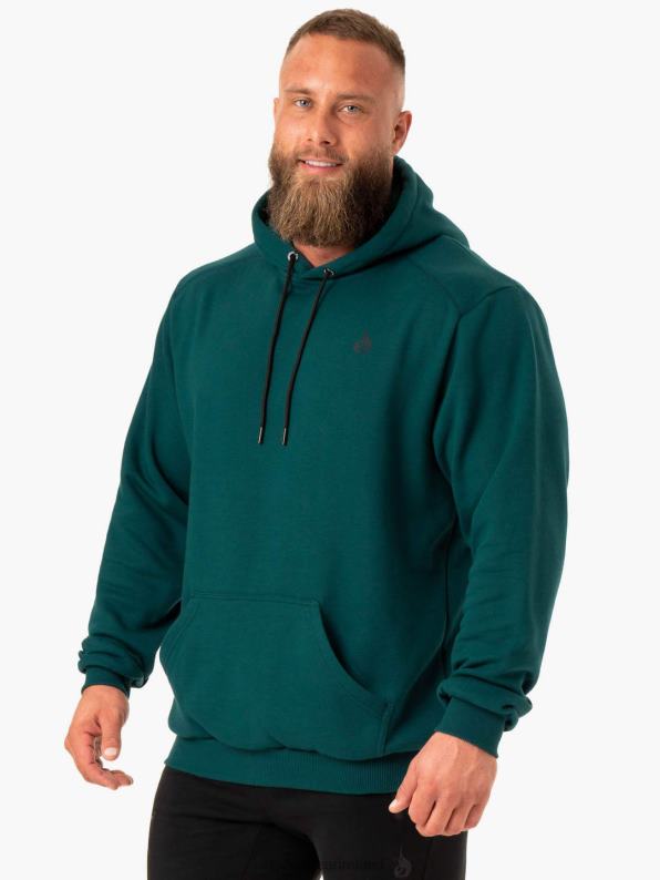 Ryderwear Reset Pullover Hoodie Emerald Men Clothing 4Z2T1396