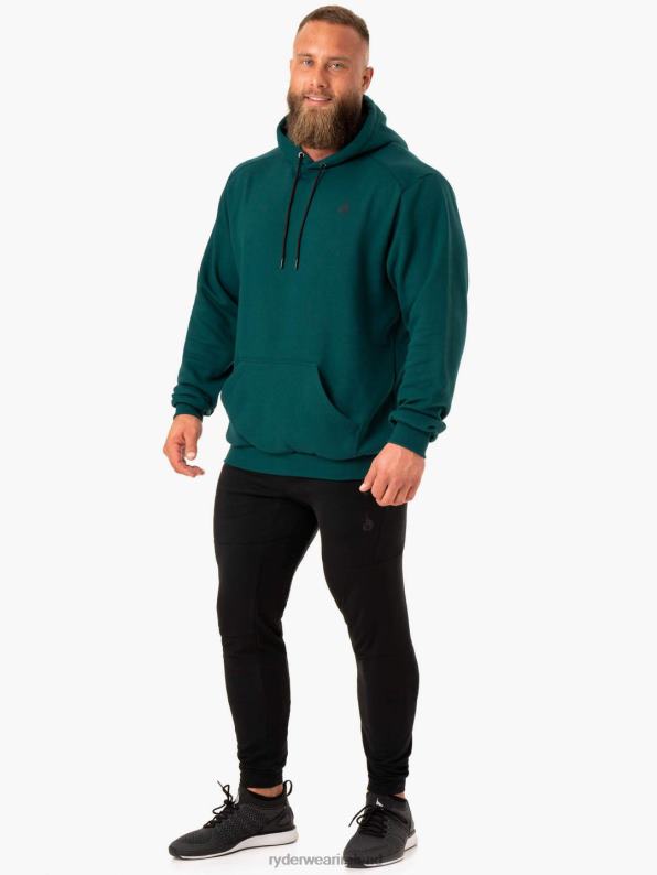 Ryderwear Reset Pullover Hoodie Emerald Men Clothing 4Z2T1396