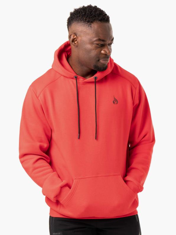 Ryderwear Reset Pullover Hoodie Red Men Clothing 4Z2T1397