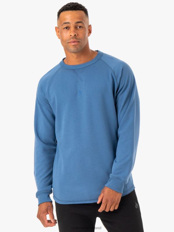Ryderwear Restore Crew Neck Blue Men Clothing 4Z2T1388