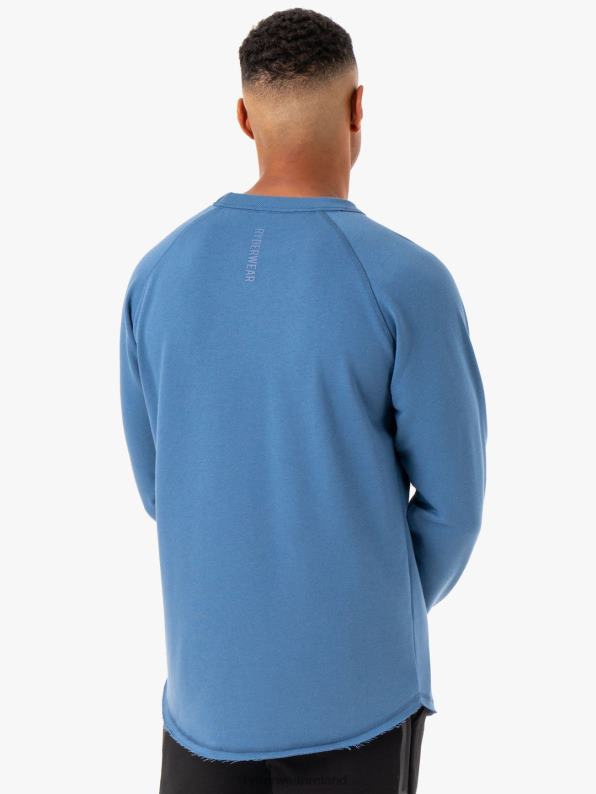 Ryderwear Restore Crew Neck Blue Men Clothing 4Z2T1388