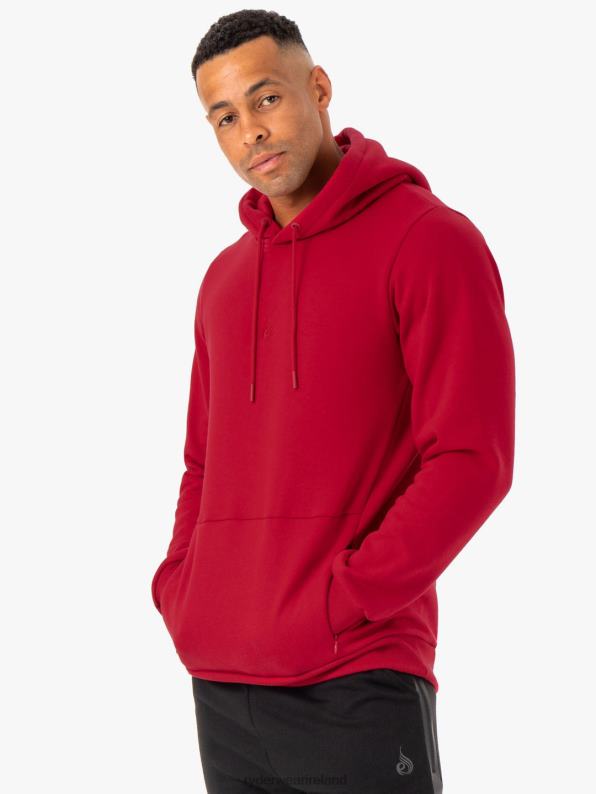 Ryderwear Restore Pullover Hoodie Burgundy Men Clothing 4Z2T1384
