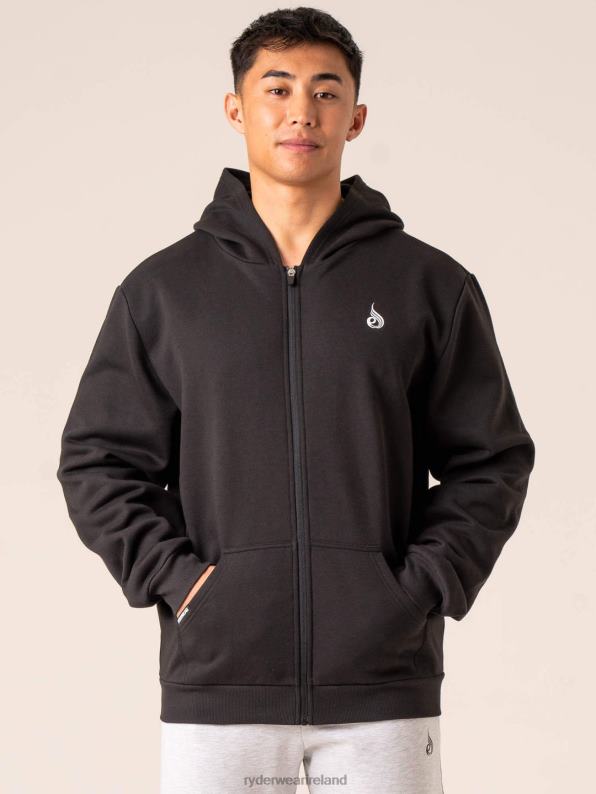 Ryderwear Emerge Track Jacket Faded Black Men Clothing 4Z2T1364
