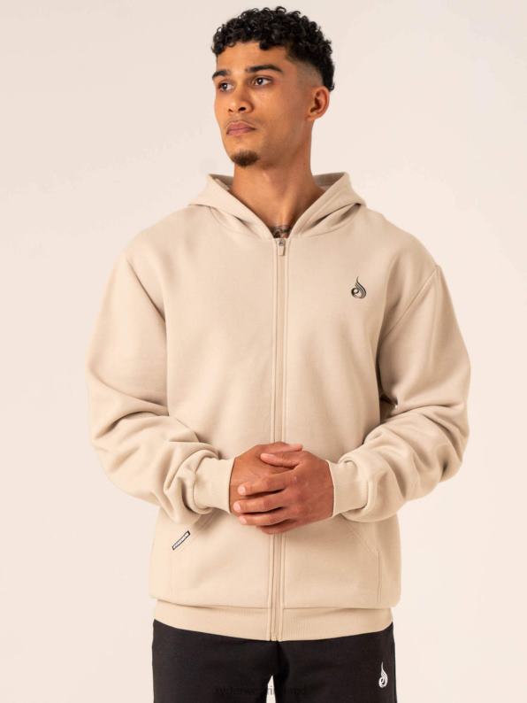 Ryderwear Emerge Track Jacket Sand Men Clothing 4Z2T1363