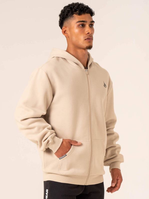 Ryderwear Emerge Track Jacket Sand Men Clothing 4Z2T1363
