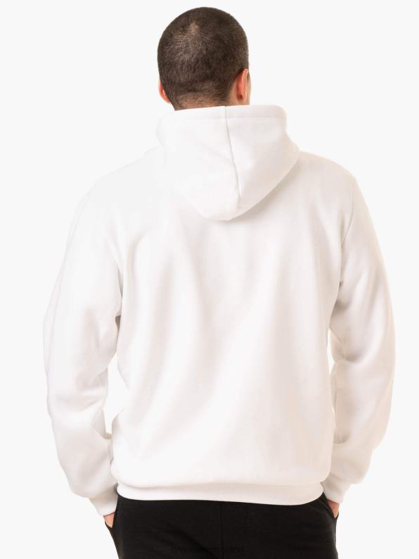 Ryderwear Essential Zip Up Jacket White Men Clothing 4Z2T1369