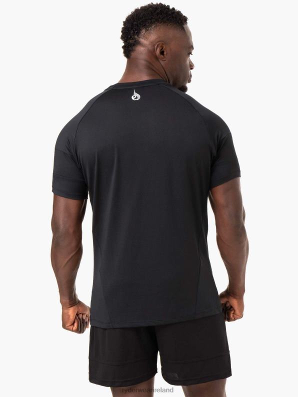 Ryderwear Action Mesh T-Shirt Black Men Clothing 4Z2T1216