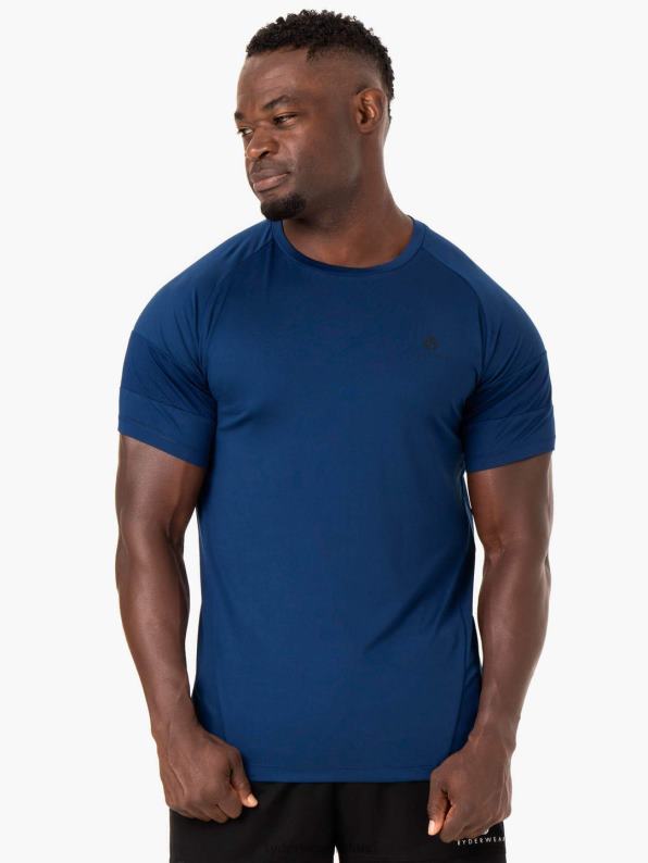 Ryderwear Action Mesh T-Shirt Blue Men Clothing 4Z2T1219