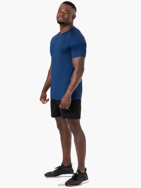 Ryderwear Action Mesh T-Shirt Blue Men Clothing 4Z2T1219