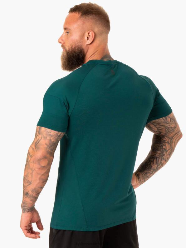 Ryderwear Action Mesh T-Shirt Emerald Men Clothing 4Z2T1218