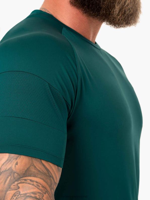 Ryderwear Action Mesh T-Shirt Emerald Men Clothing 4Z2T1218
