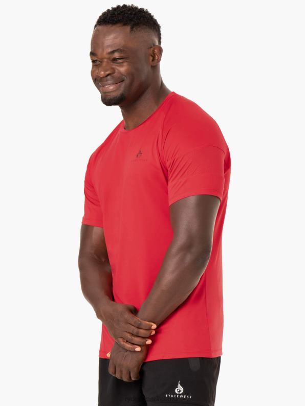 Ryderwear Action Mesh T-Shirt Red Men Clothing 4Z2T1217