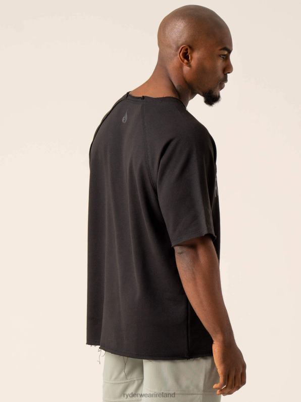 Ryderwear Advance Fleece Rag Top Black Men Clothing 4Z2T1262