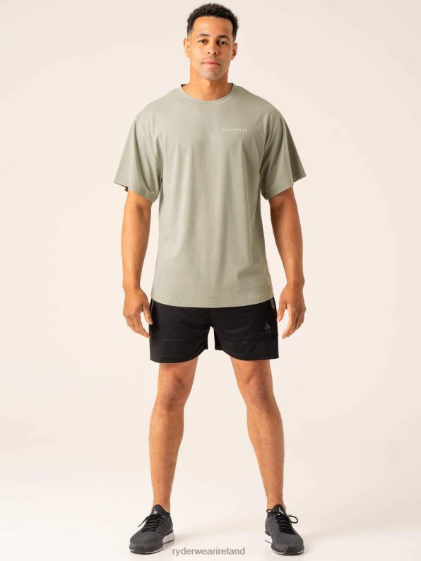 Ryderwear Advance Oversized T-Shirt Sage Men Clothing 4Z2T1272
