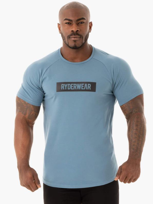 Ryderwear Base T-Shirt Blue Men Clothing 4Z2T1211