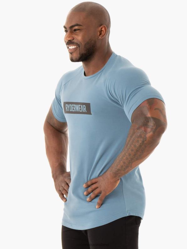 Ryderwear Base T-Shirt Blue Men Clothing 4Z2T1211