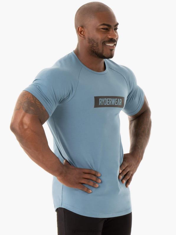 Ryderwear Base T-Shirt Blue Men Clothing 4Z2T1211
