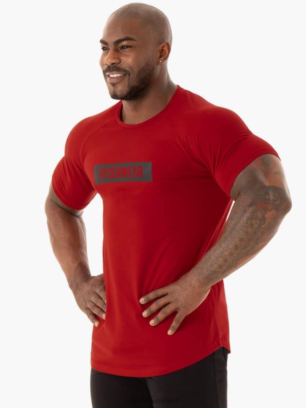 Ryderwear Base T-Shirt Red Men Clothing 4Z2T1213