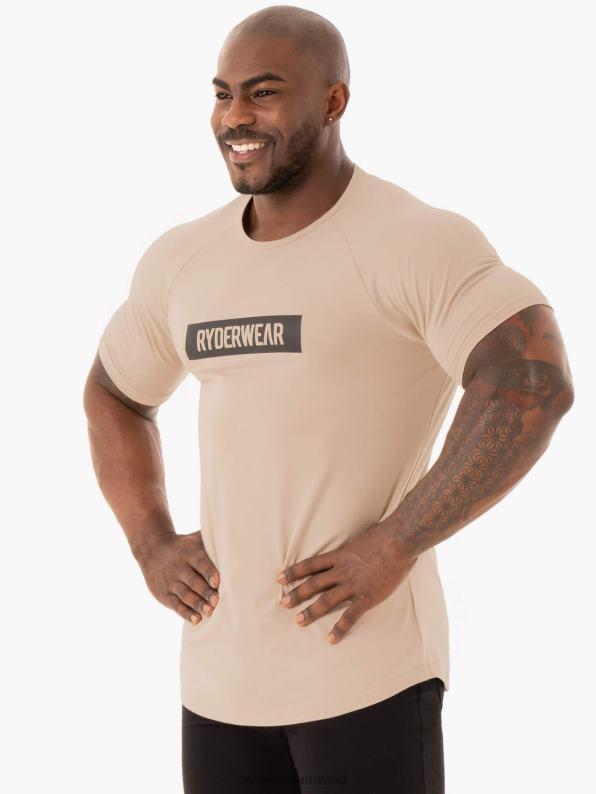 Ryderwear Base T-Shirt Sand Men Clothing 4Z2T1212