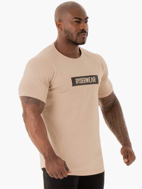 Ryderwear Base T-Shirt Sand Men Clothing 4Z2T1212