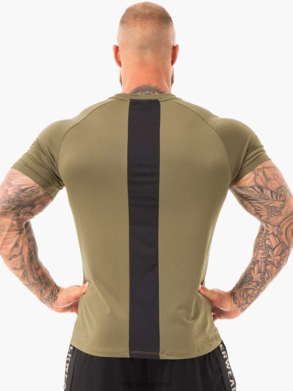 Ryderwear Breeze T-Shirt Khaki Men Clothing 4Z2T1208
