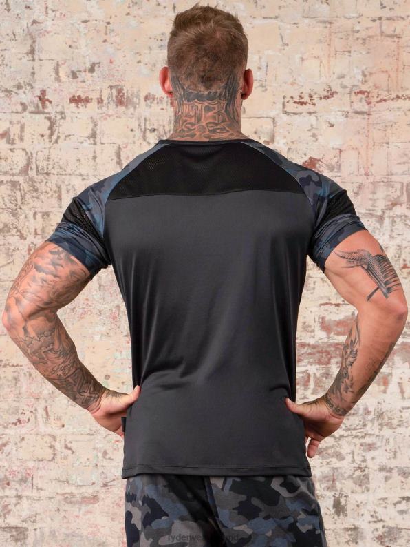 Ryderwear Camo T-Shirt Black/Camo Men Clothing 4Z2T1203