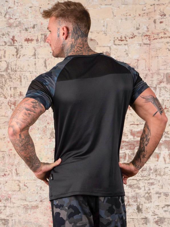 Ryderwear Camo T-Shirt Black/Camo Men Clothing 4Z2T1203
