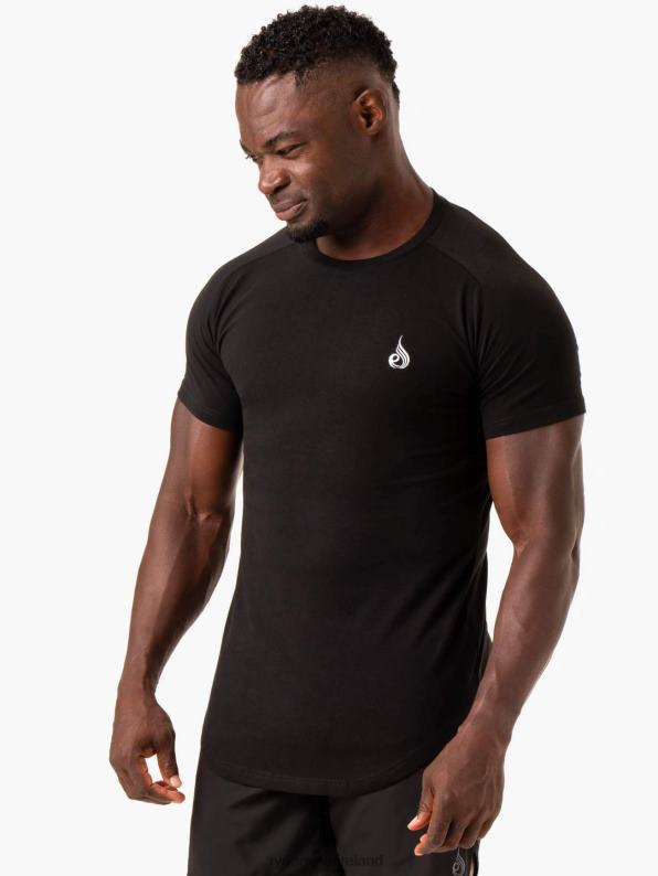 Ryderwear Critical T-Shirt Black Men Clothing 4Z2T1215