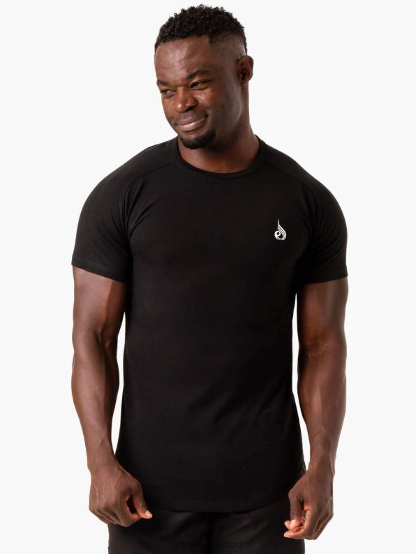 Ryderwear Critical T-Shirt Black Men Clothing 4Z2T1215